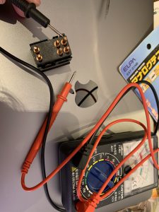 ローバーミニのハザードスイッチの分解修理
