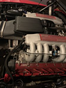 フェラーリテスタロッサのV12エンジン