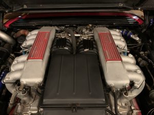 フェラーリテスタロッサのV12エンジン