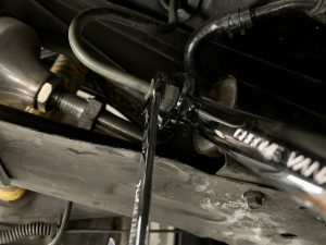 ローバーミニの燃料フィルター交換