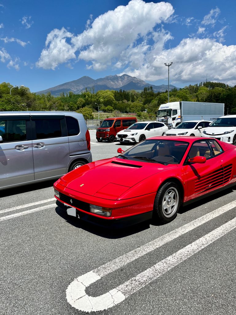 テスタロッサと八ヶ岳ドライブ