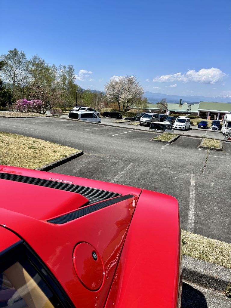 テスタロッサと八ヶ岳ドライブ