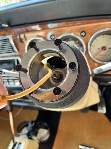 ローバーミニのステアリング交換