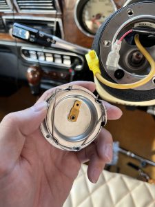 ローバーミニのステアリング交換