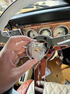 ローバーミニのステアリング交換