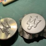 クアトロポルテ：アルミホイールは酸化が免れられない？ホイールキャップを補修してみる。