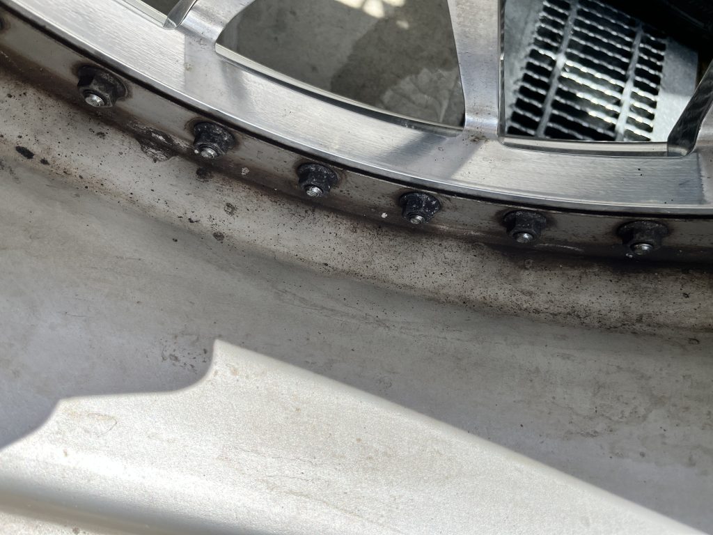 ハイパーフォージドのホイール洗浄