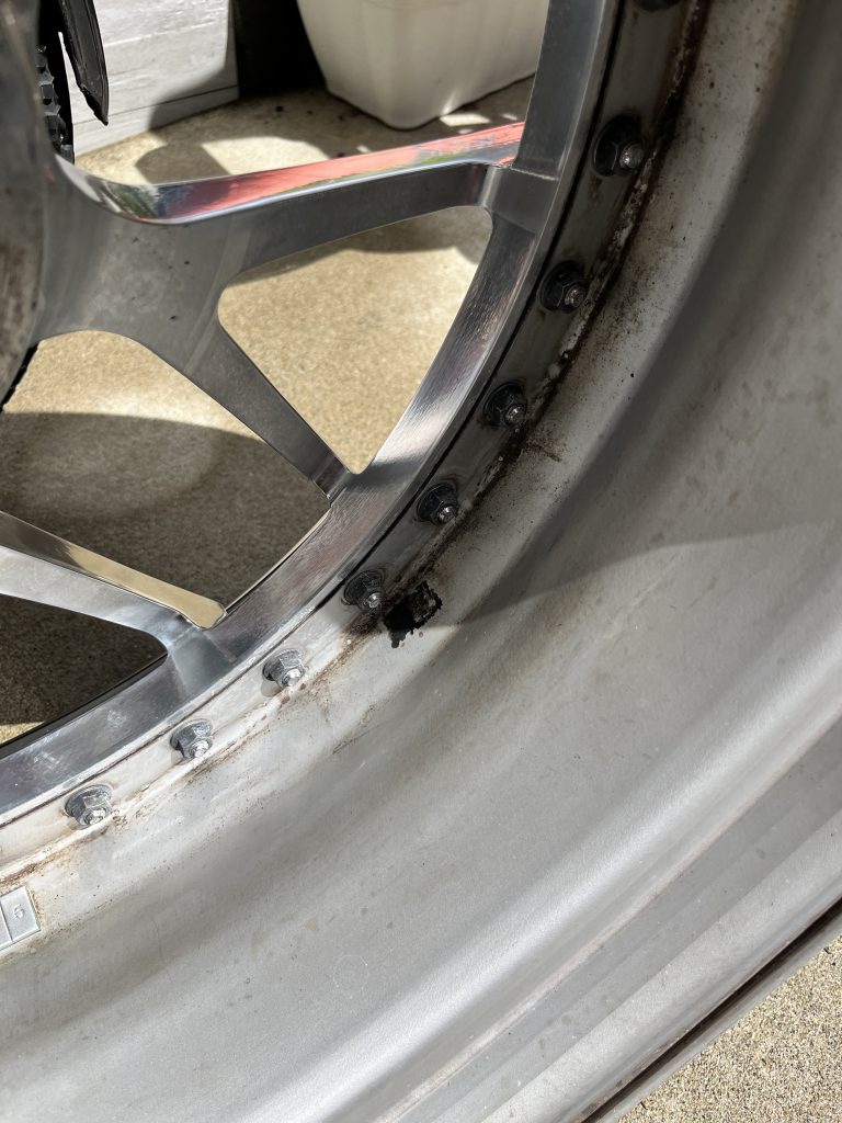 ハイパーフォージドのホイール洗浄