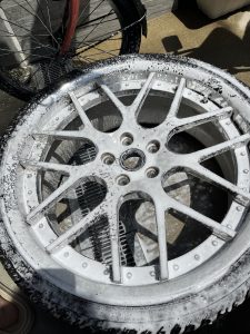 ハイパーフォージドのホイール洗浄