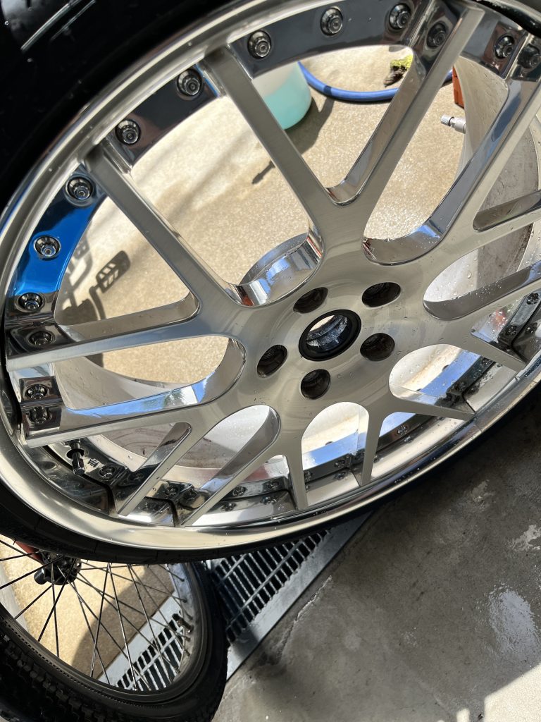 ハイパーフォージドのホイール洗浄