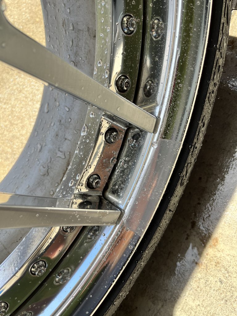 ハイパーフォージドのホイール洗浄