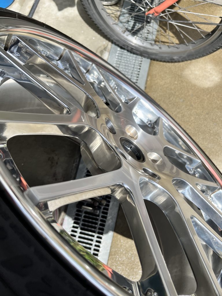 ハイパーフォージドのホイール洗浄